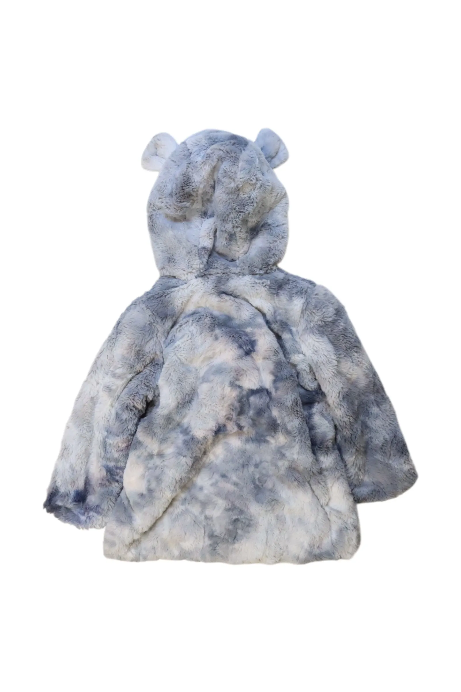 3Pommes Faux Fur Hooded Coat 2T