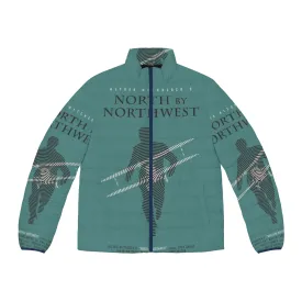 Alfred Hitchcock's North By Northwest Puffer Jacket - Iconic Vintage Inspired Outerwear