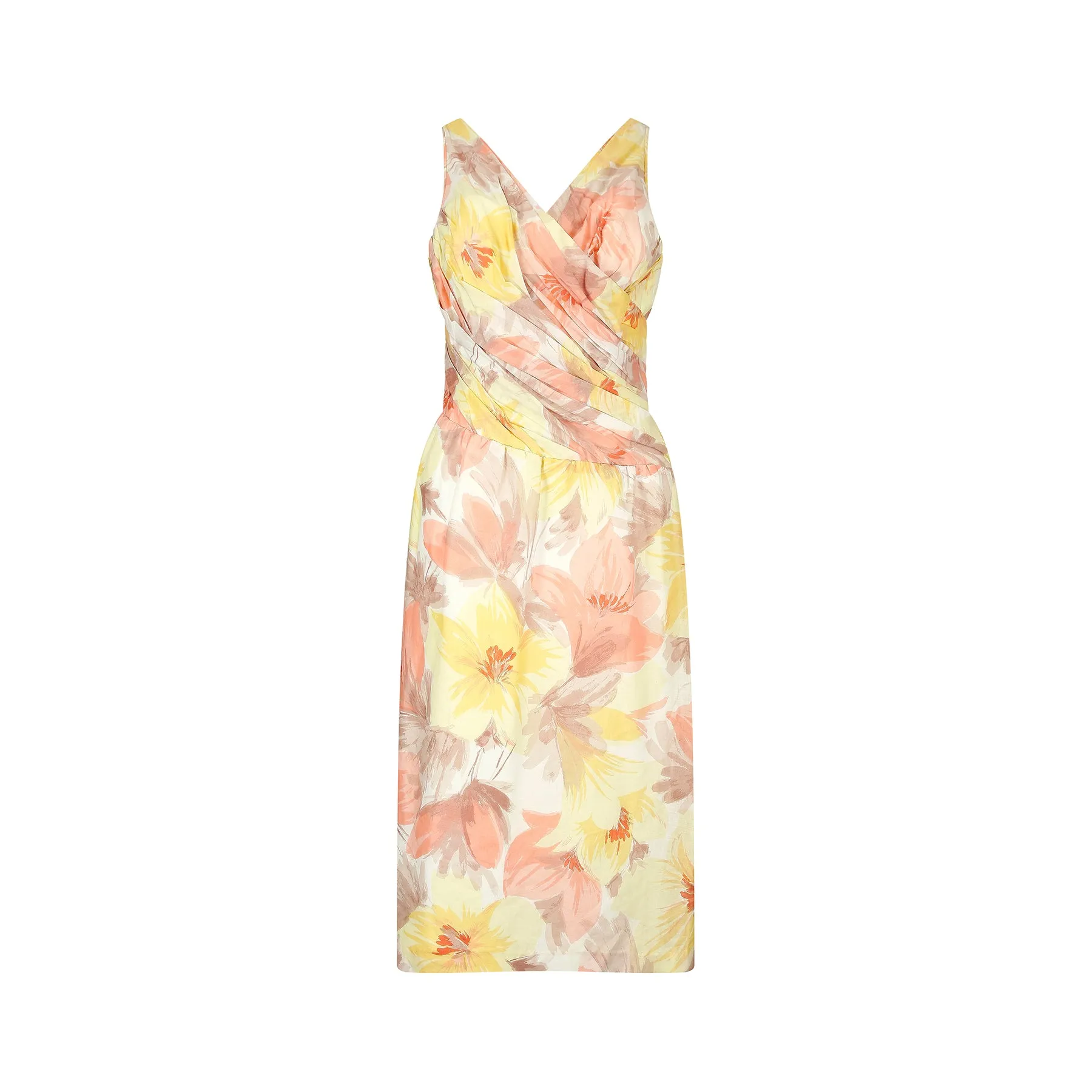 ARCHIVE: 1950s Horrockses Pastel Floral Print Dress