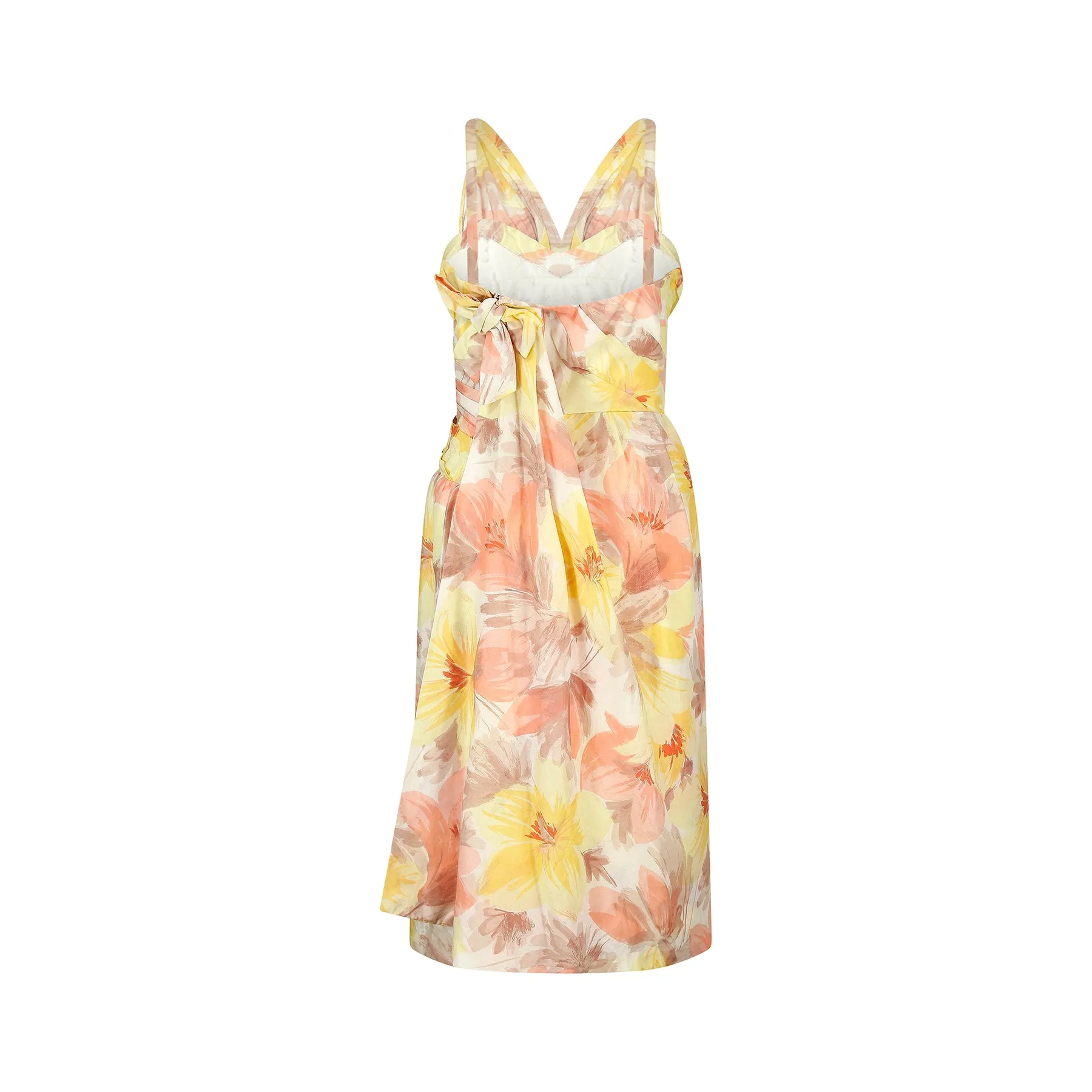 ARCHIVE: 1950s Horrockses Pastel Floral Print Dress