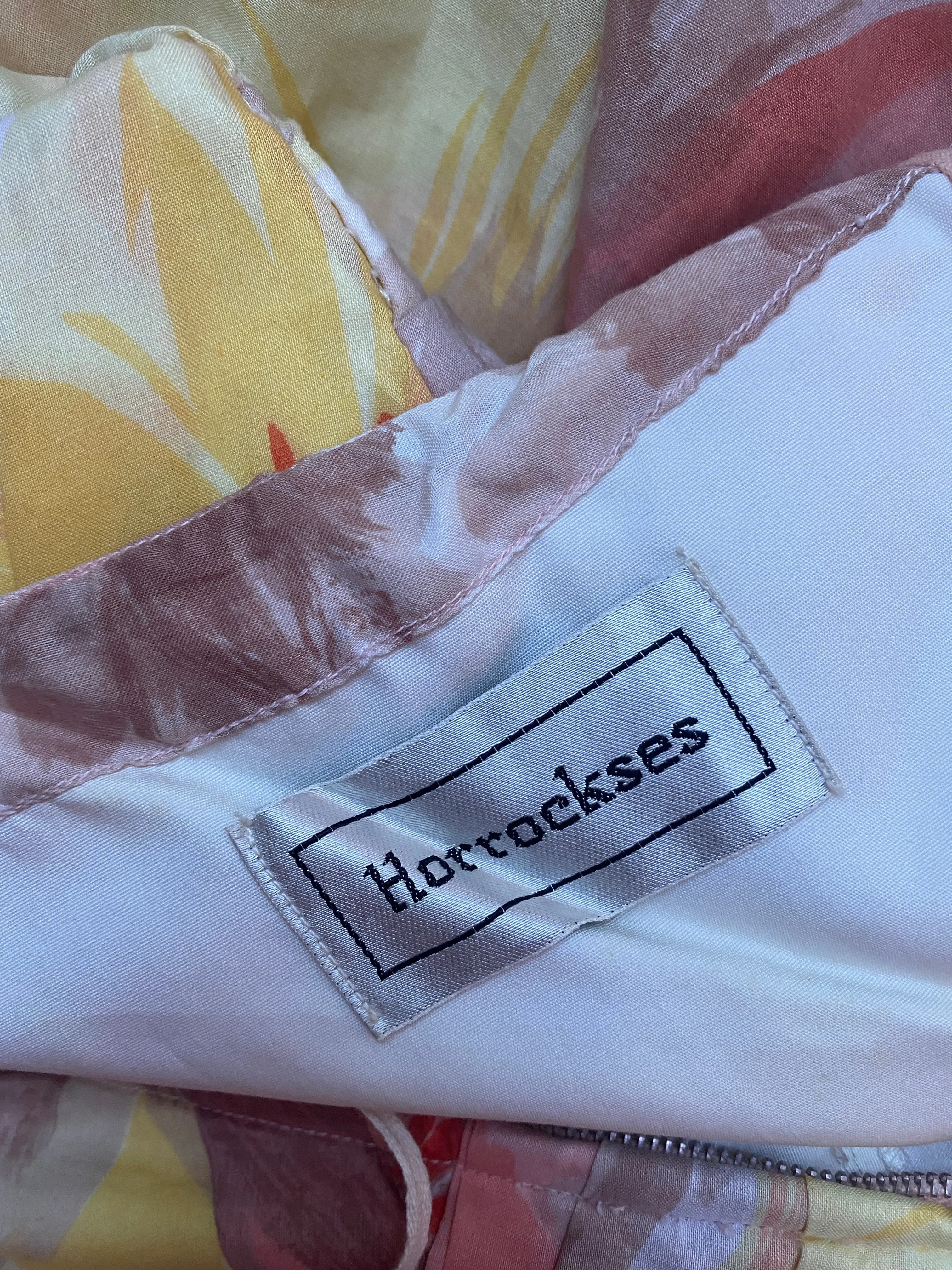 ARCHIVE: 1950s Horrockses Pastel Floral Print Dress