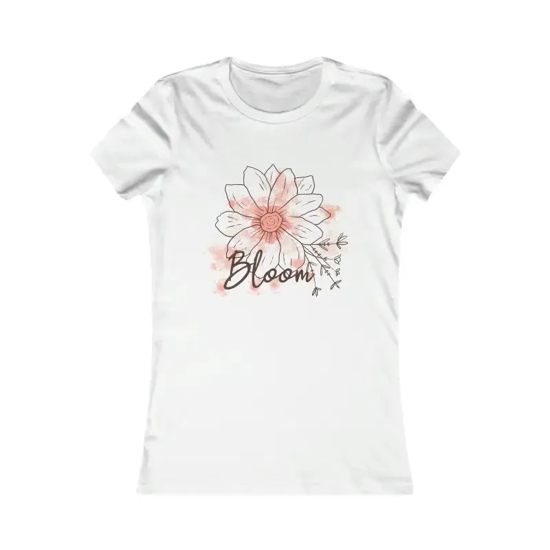 Blooming Women's Favorite Flower Tee