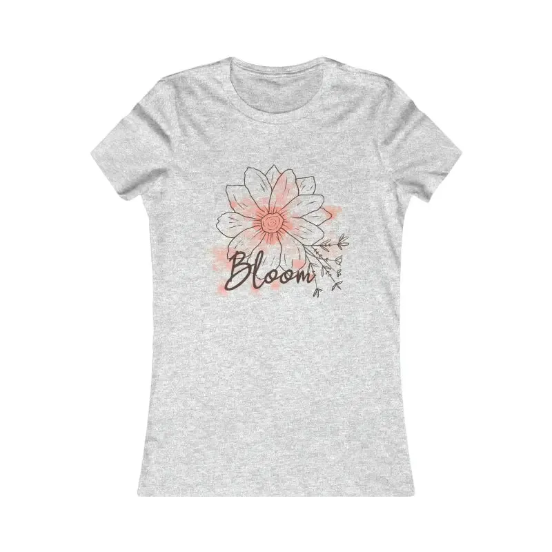 Blooming Women's Favorite Flower Tee