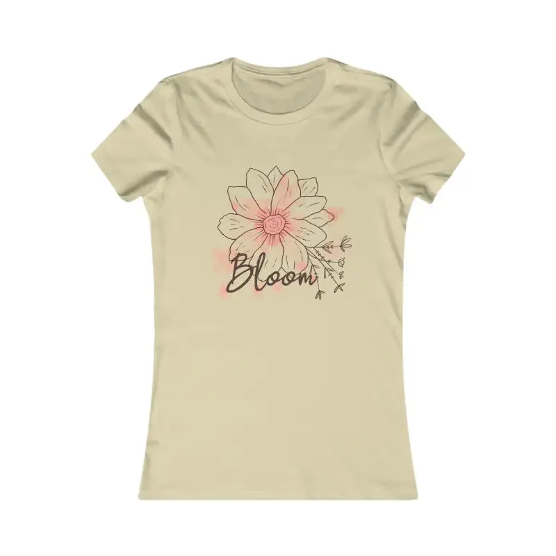 Blooming Women's Favorite Flower Tee