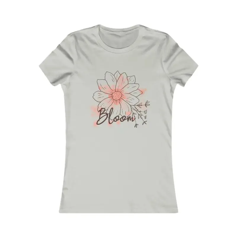 Blooming Women's Favorite Flower Tee