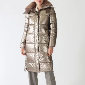 Bronze Heart Padded Coat