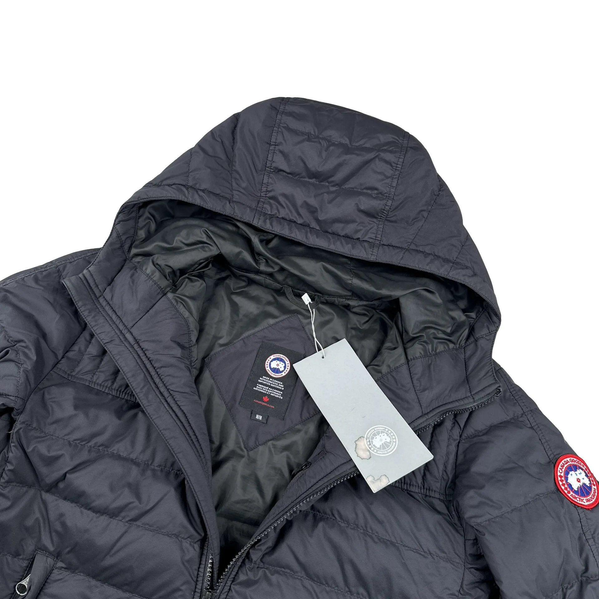 Canada Goose Black Cabri Down Filled Jacket - Medium