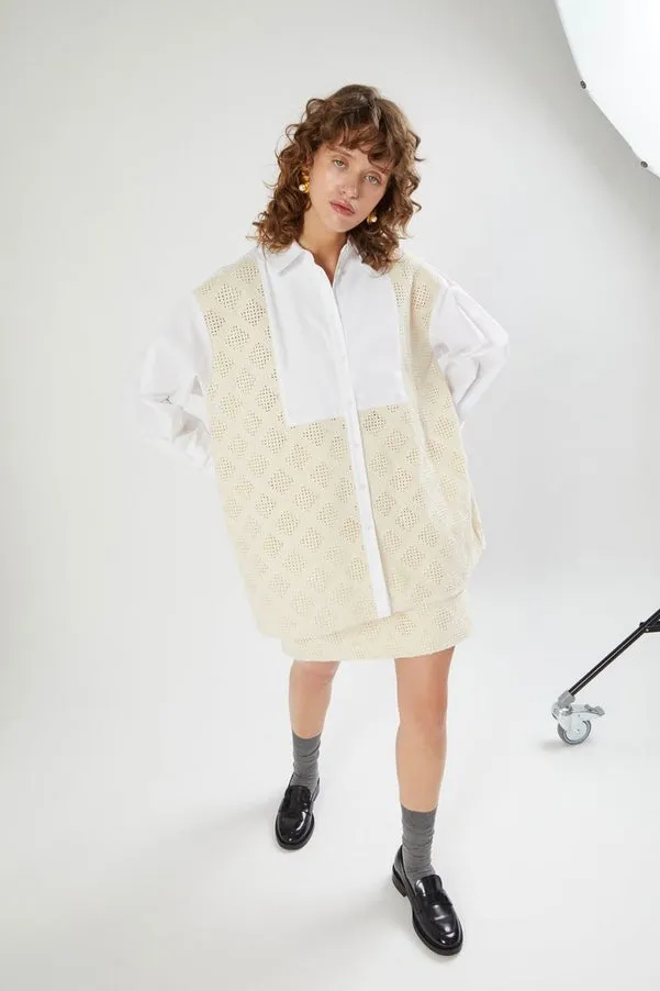CO|TE - Benedetta Shirt: White