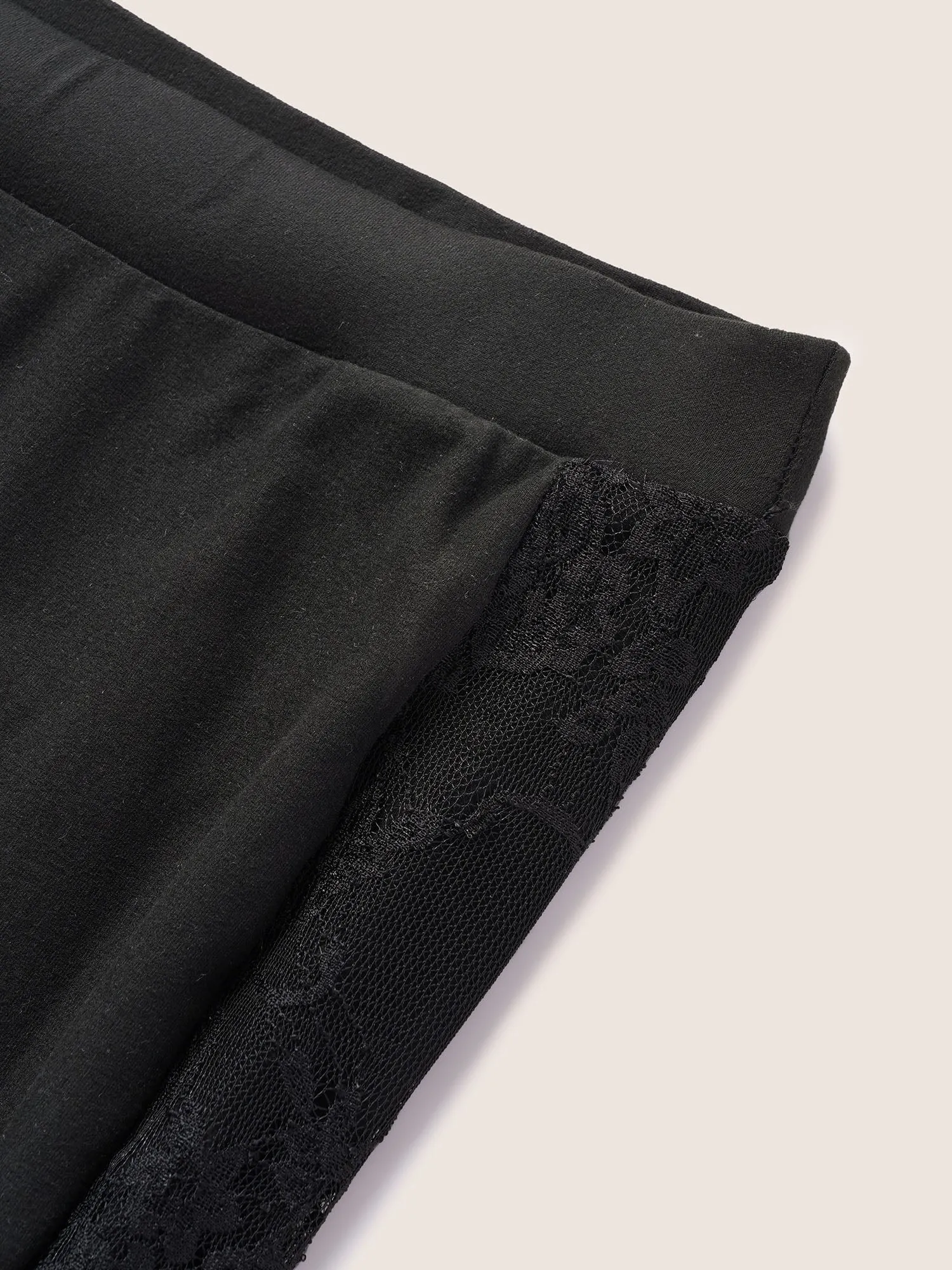 Crochet Lace Mesh Skinny Leggings