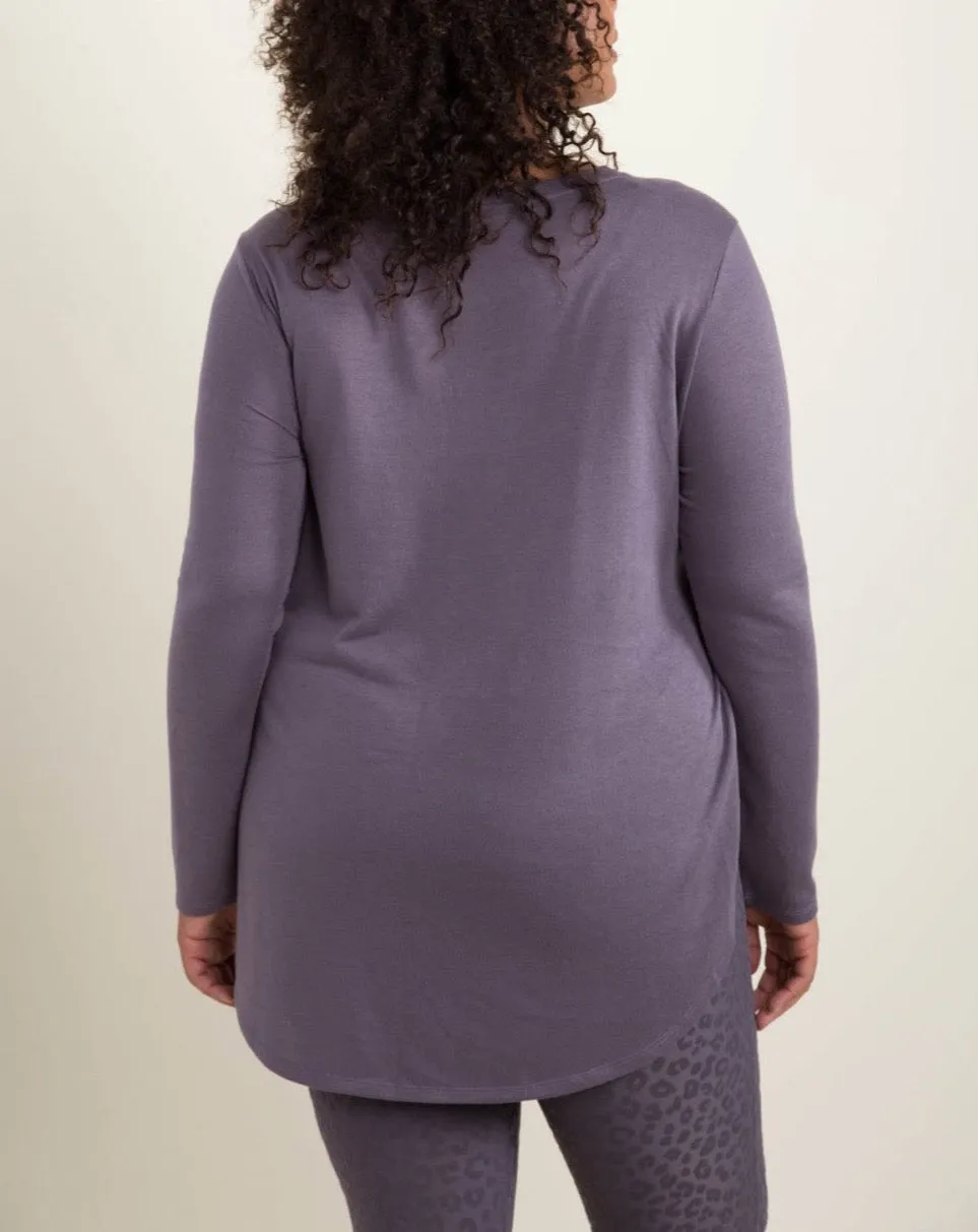 CURVY EMMA LONG SLEEVE TOP