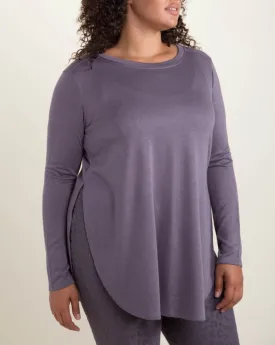 CURVY EMMA LONG SLEEVE TOP