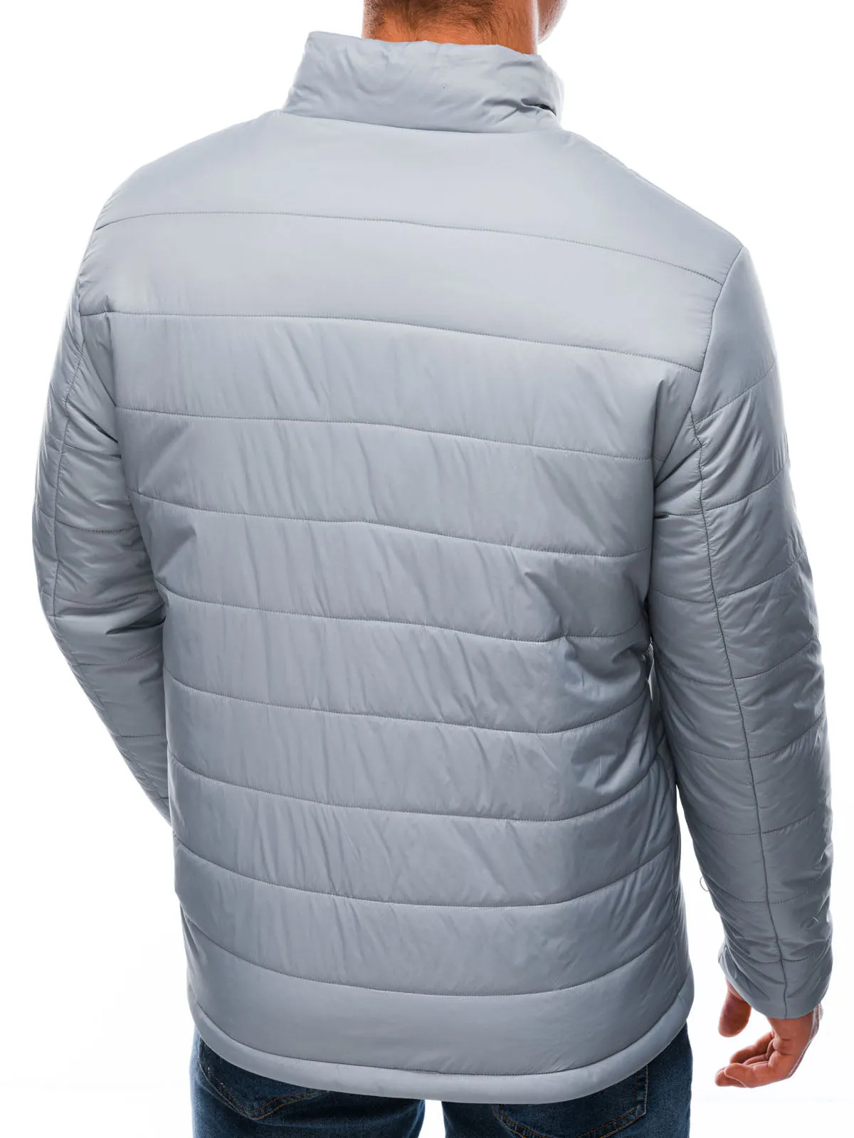 Deoti Men's quilted jacket Rudolph grey