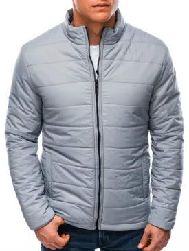 Deoti Men's quilted jacket Rudolph grey
