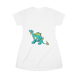 Doudro All Over Print T-Shirt Dress