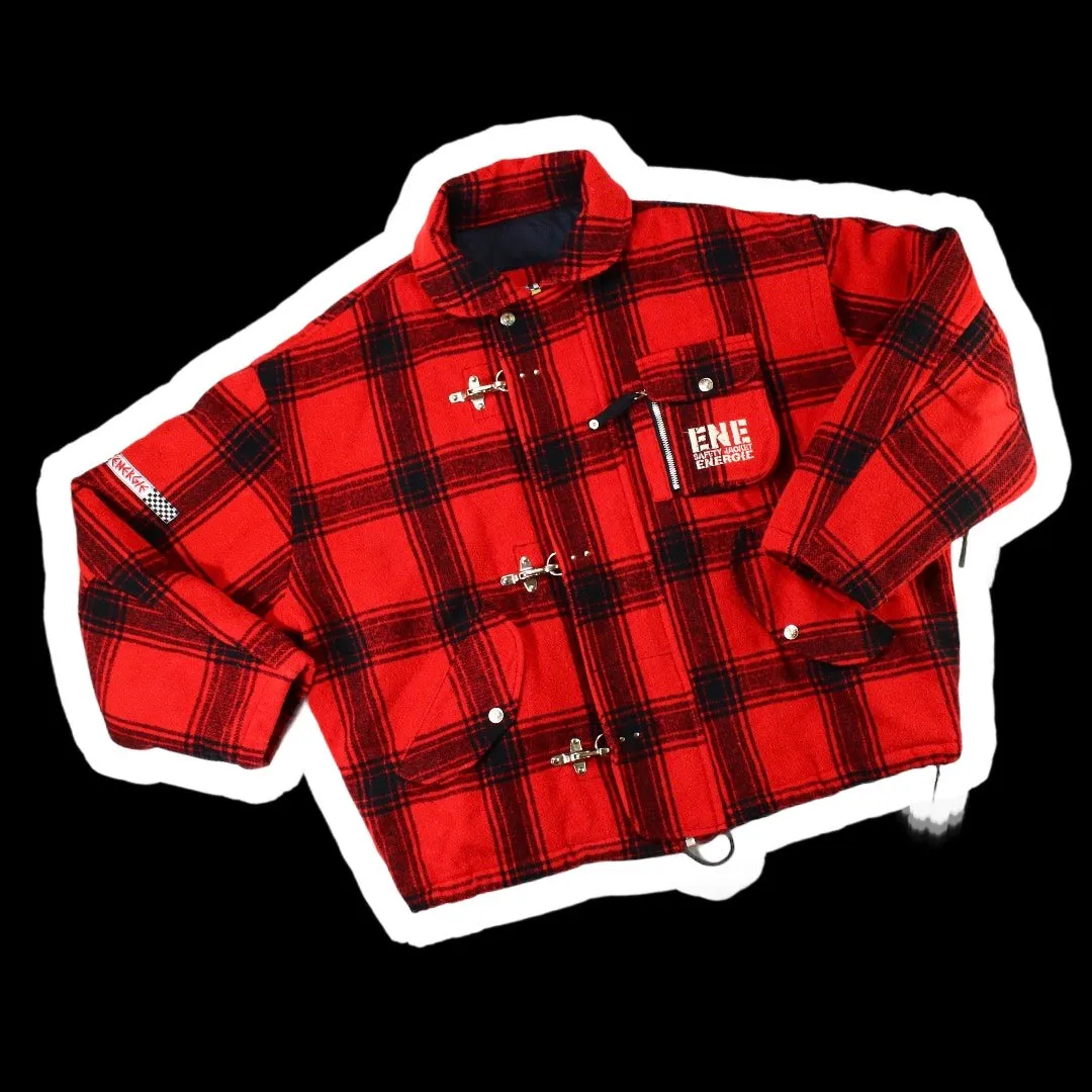 ENERGIE : INDUSTRIAL TARTAN INSULATED JACKET : L