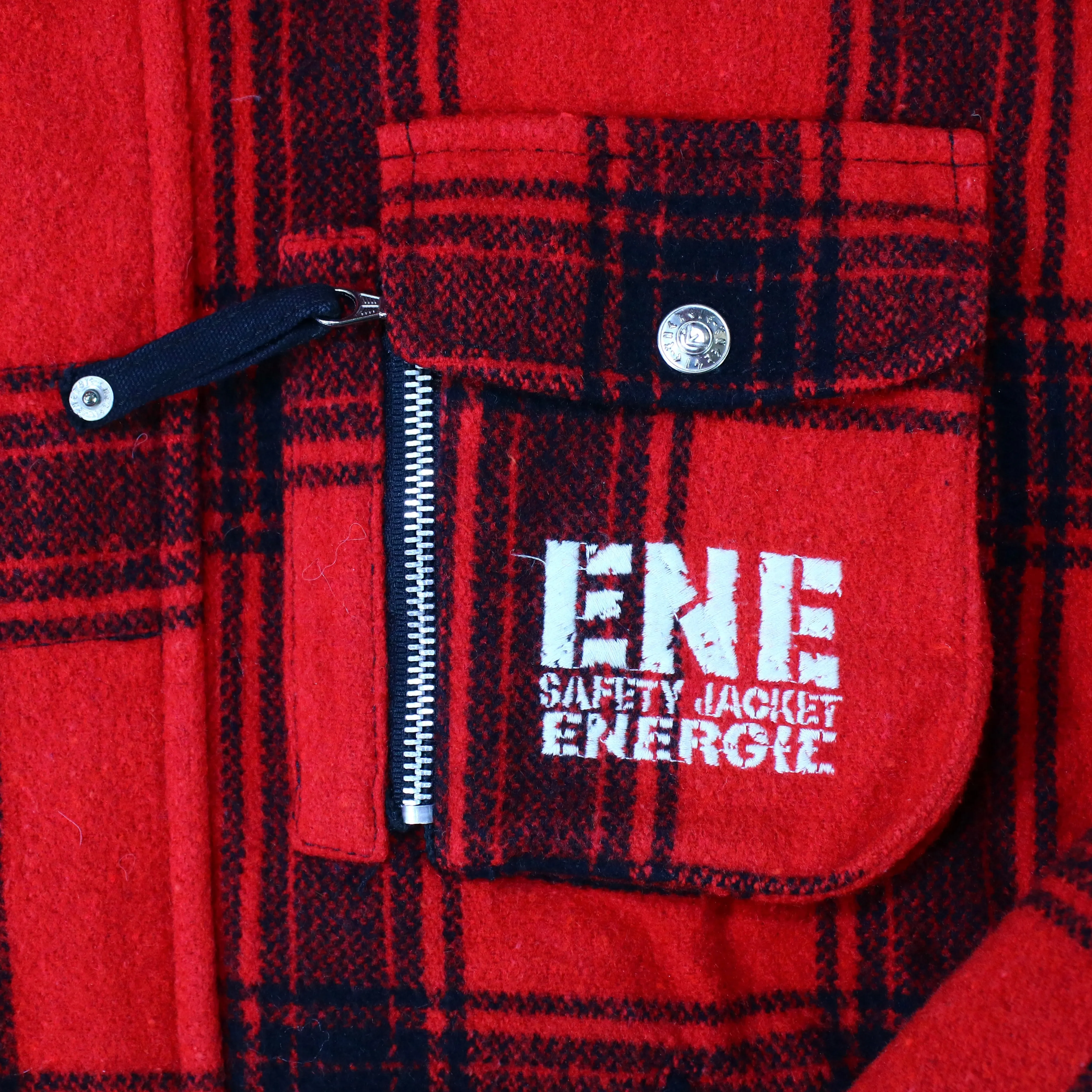 ENERGIE : INDUSTRIAL TARTAN INSULATED JACKET : L