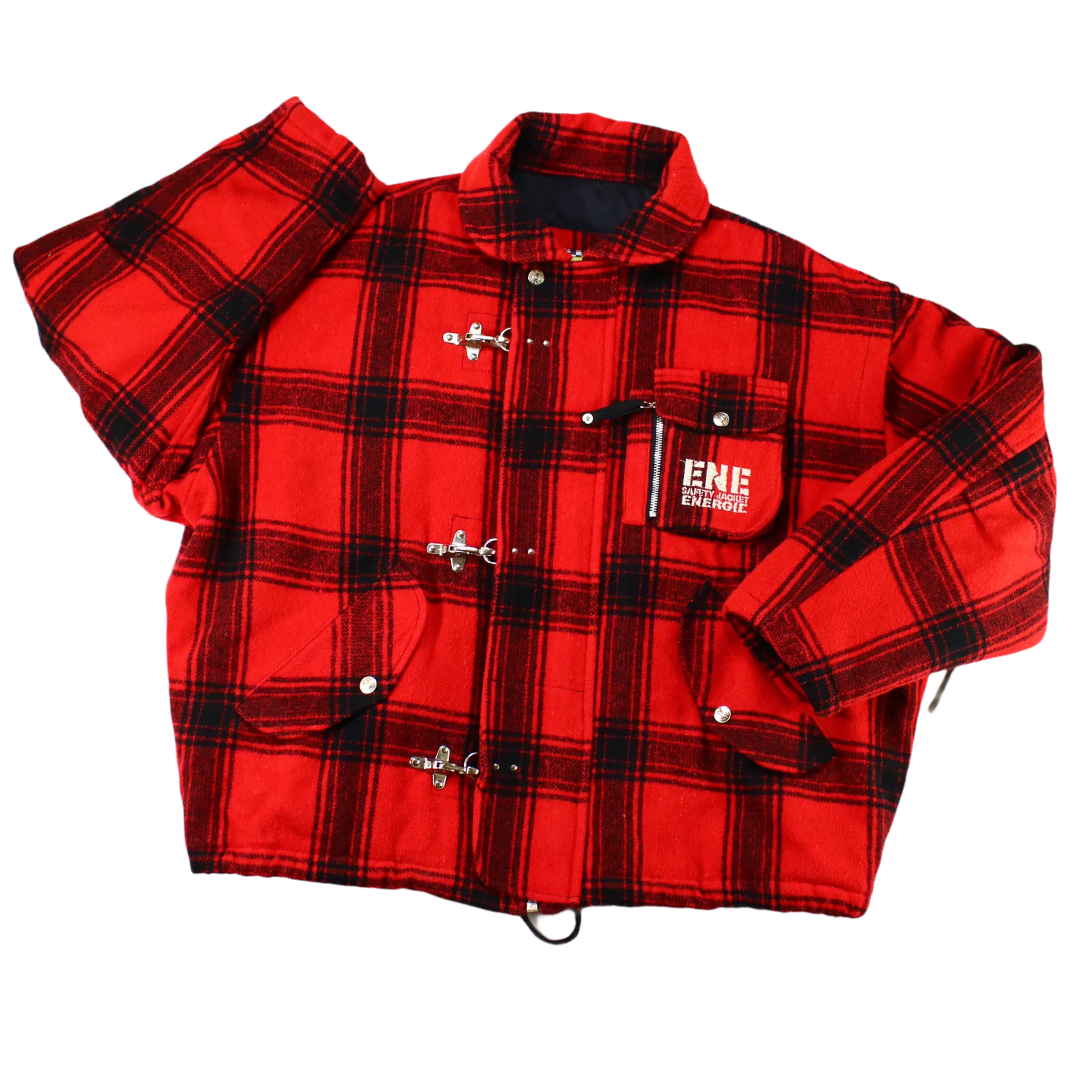 ENERGIE : INDUSTRIAL TARTAN INSULATED JACKET : L