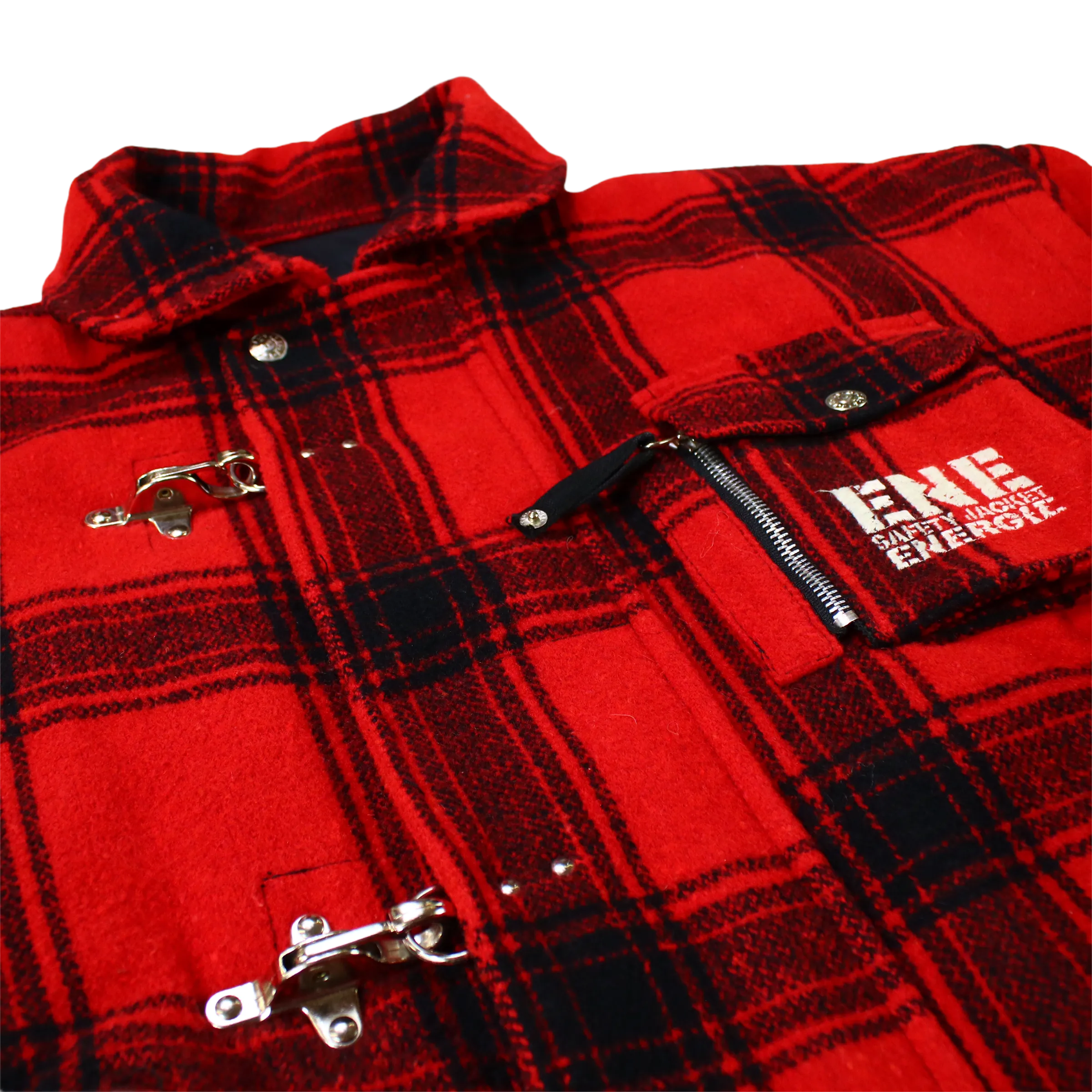 ENERGIE : INDUSTRIAL TARTAN INSULATED JACKET : L