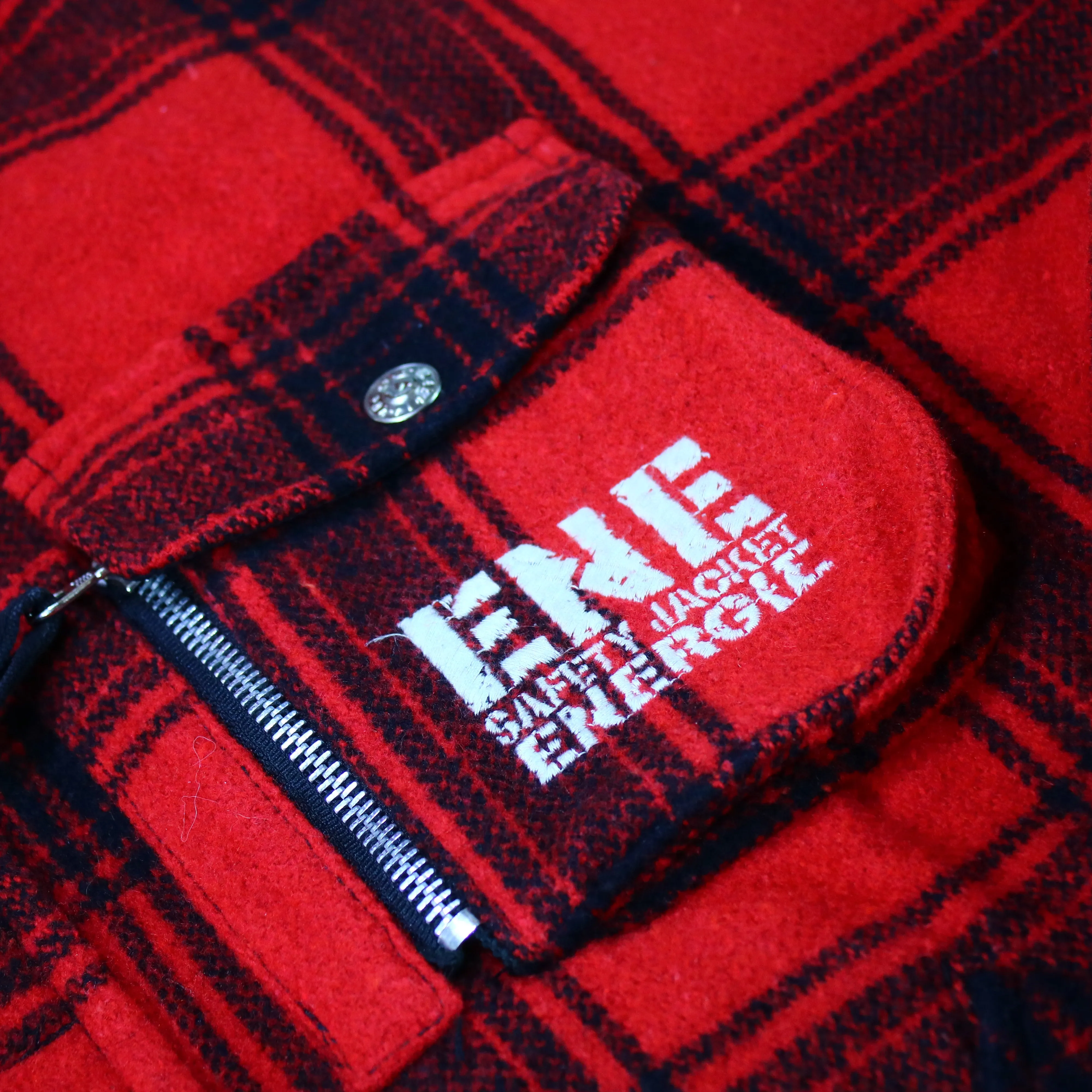 ENERGIE : INDUSTRIAL TARTAN INSULATED JACKET : L