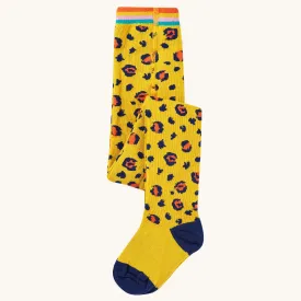 Frugi Little Norah Tights - Jaguar