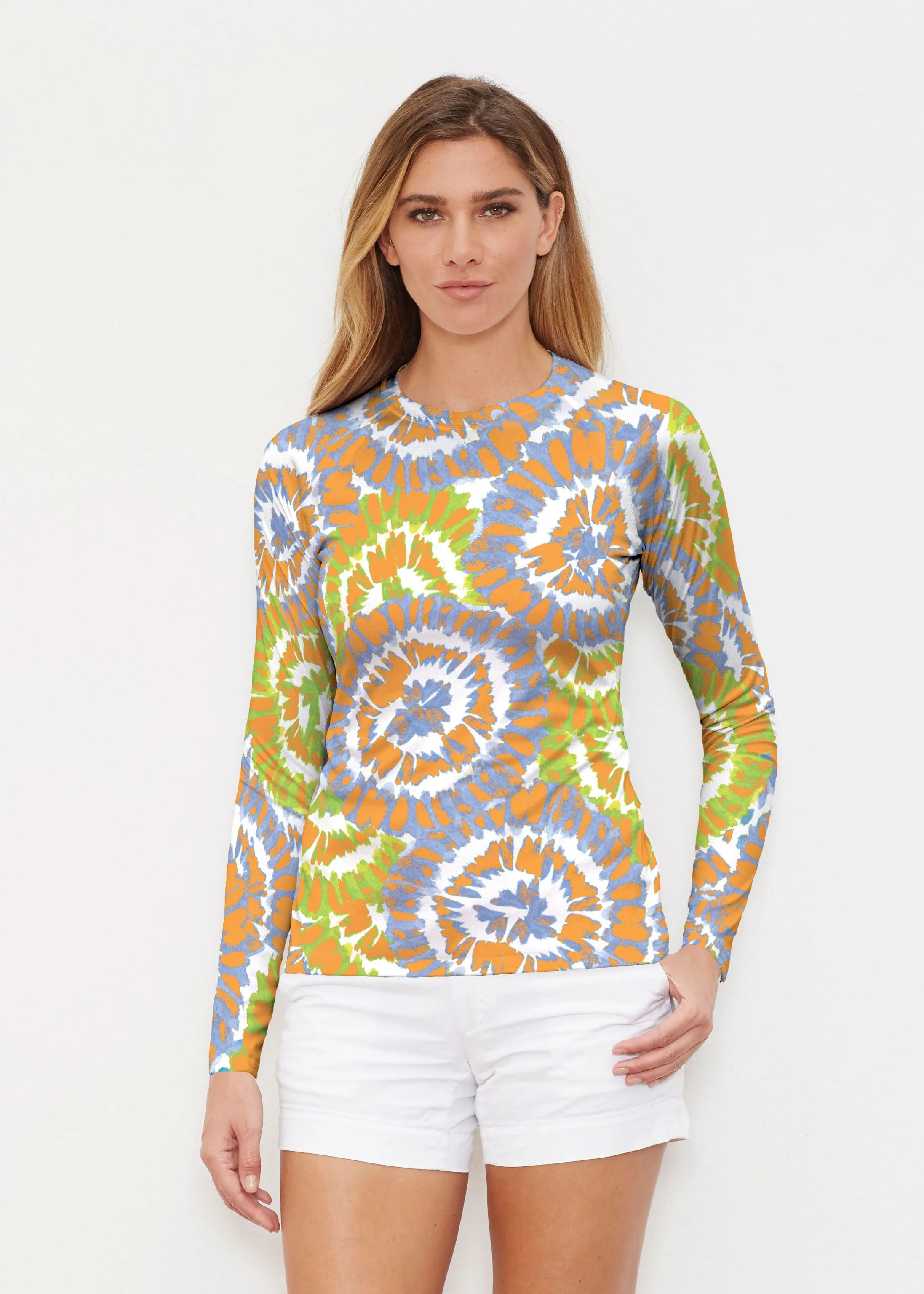 Funky Town (17277) ~ Long Sleeve Rash Guard