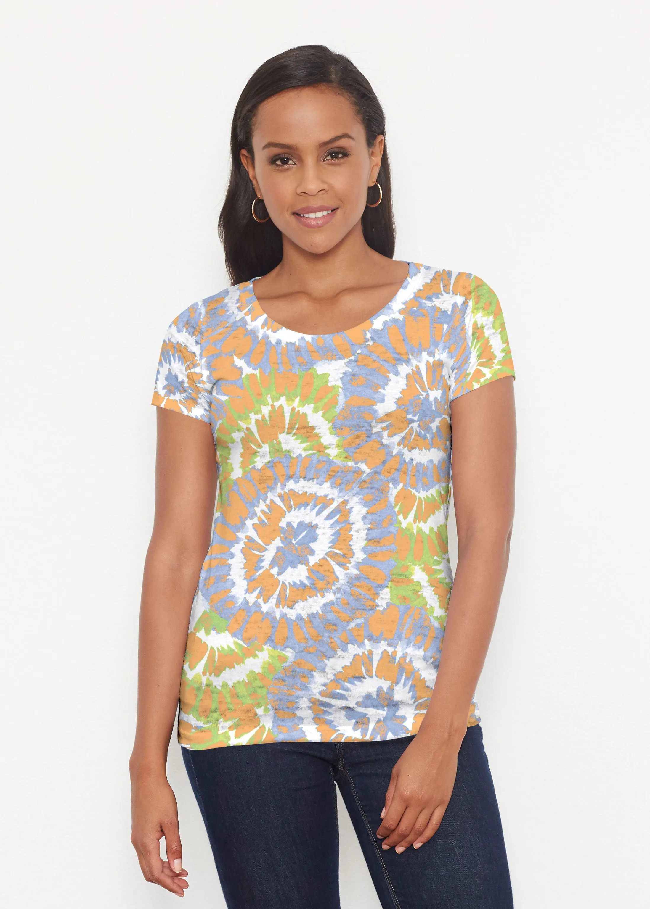 Funky Town (17277) ~ Short Sleeve Scoop Shirt