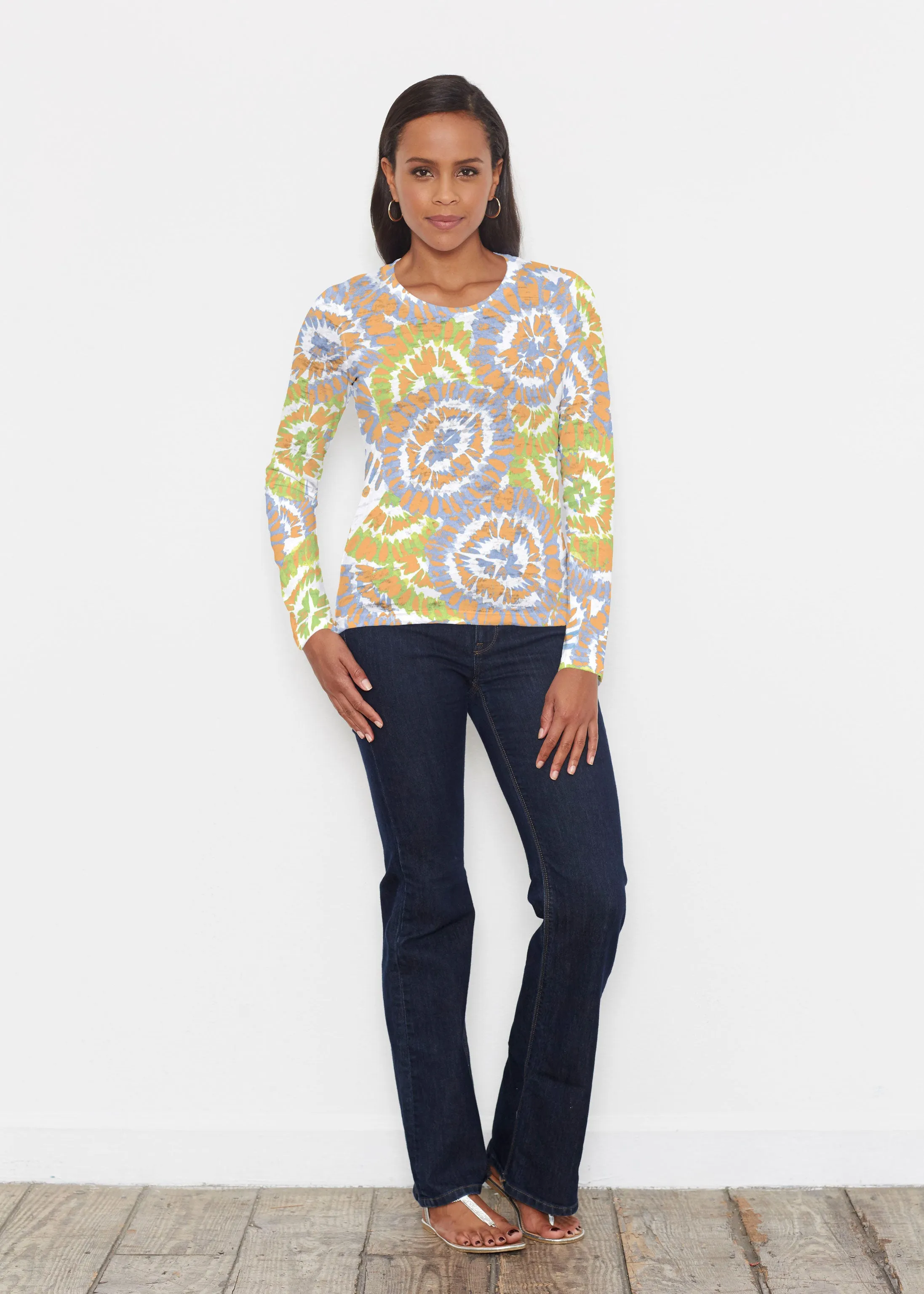 Funky Town (17277) ~ Signature Long Sleeve Crew Shirt