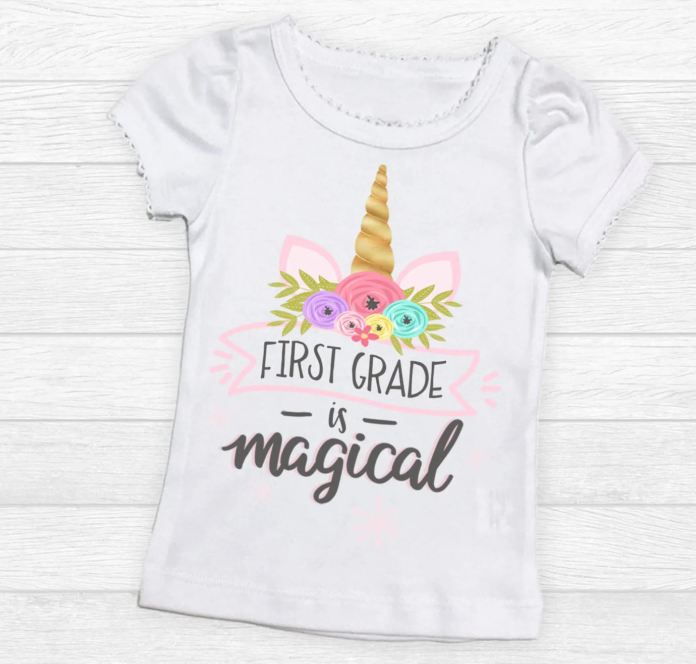 Girl's Back to School Unicorn Set