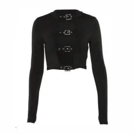 Gothic Punk Crop-Top