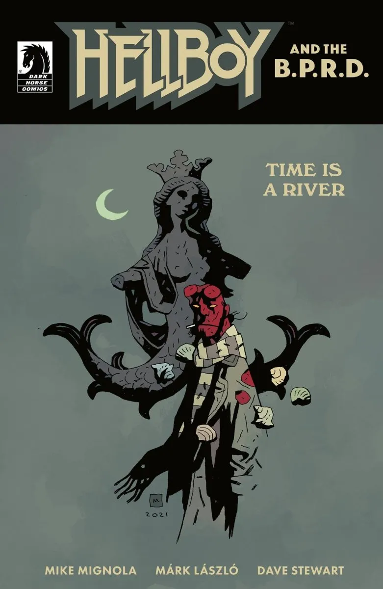 Hellboy & BPRD Time Is A River One-shot Cover B Mignola