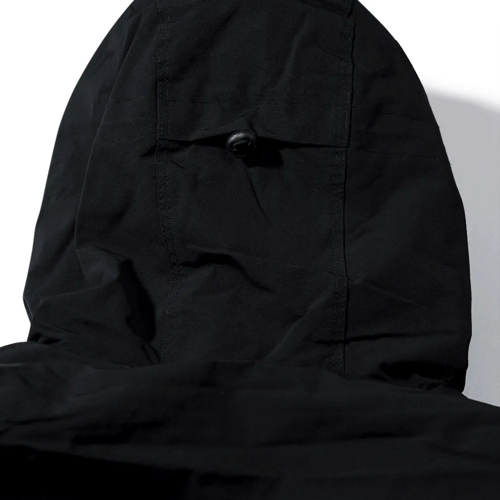 HIGH HOODED JACKET BLACK SNOWFLAKE