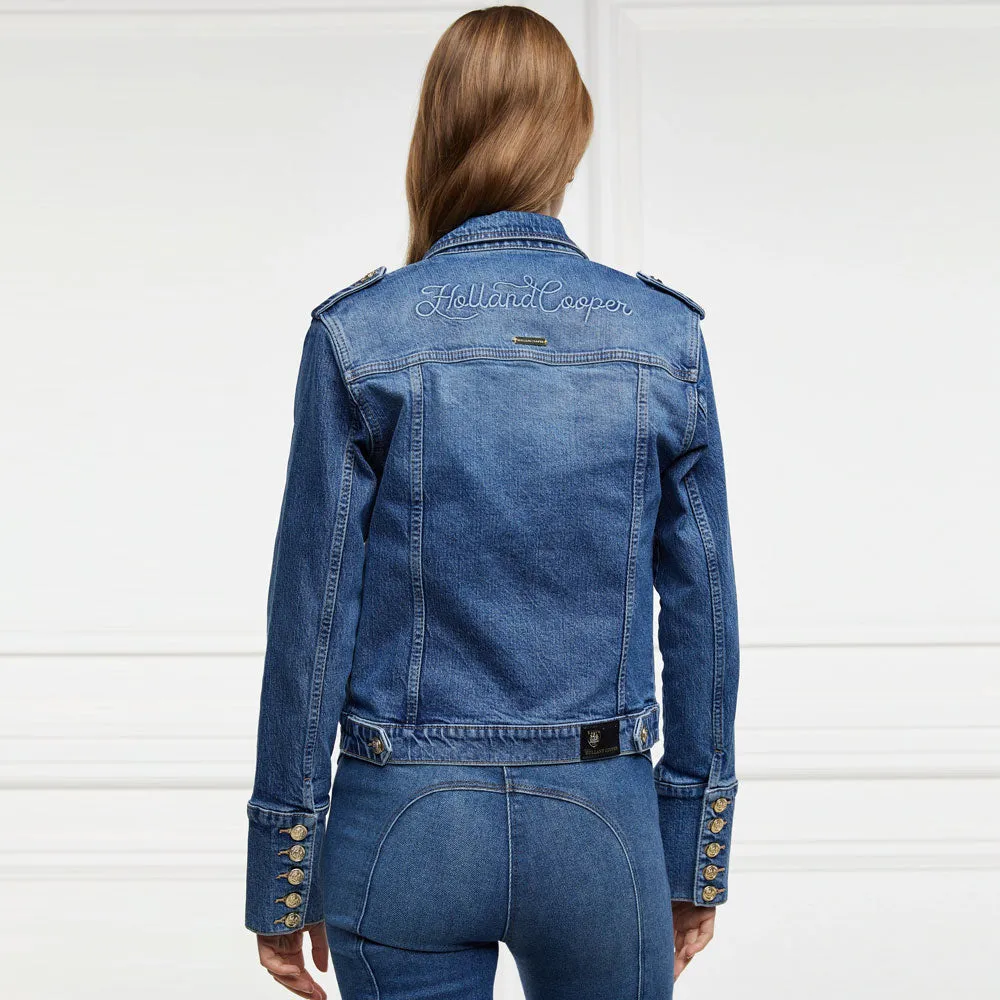 Holland Cooper Ladies Iconic Denim Jacket