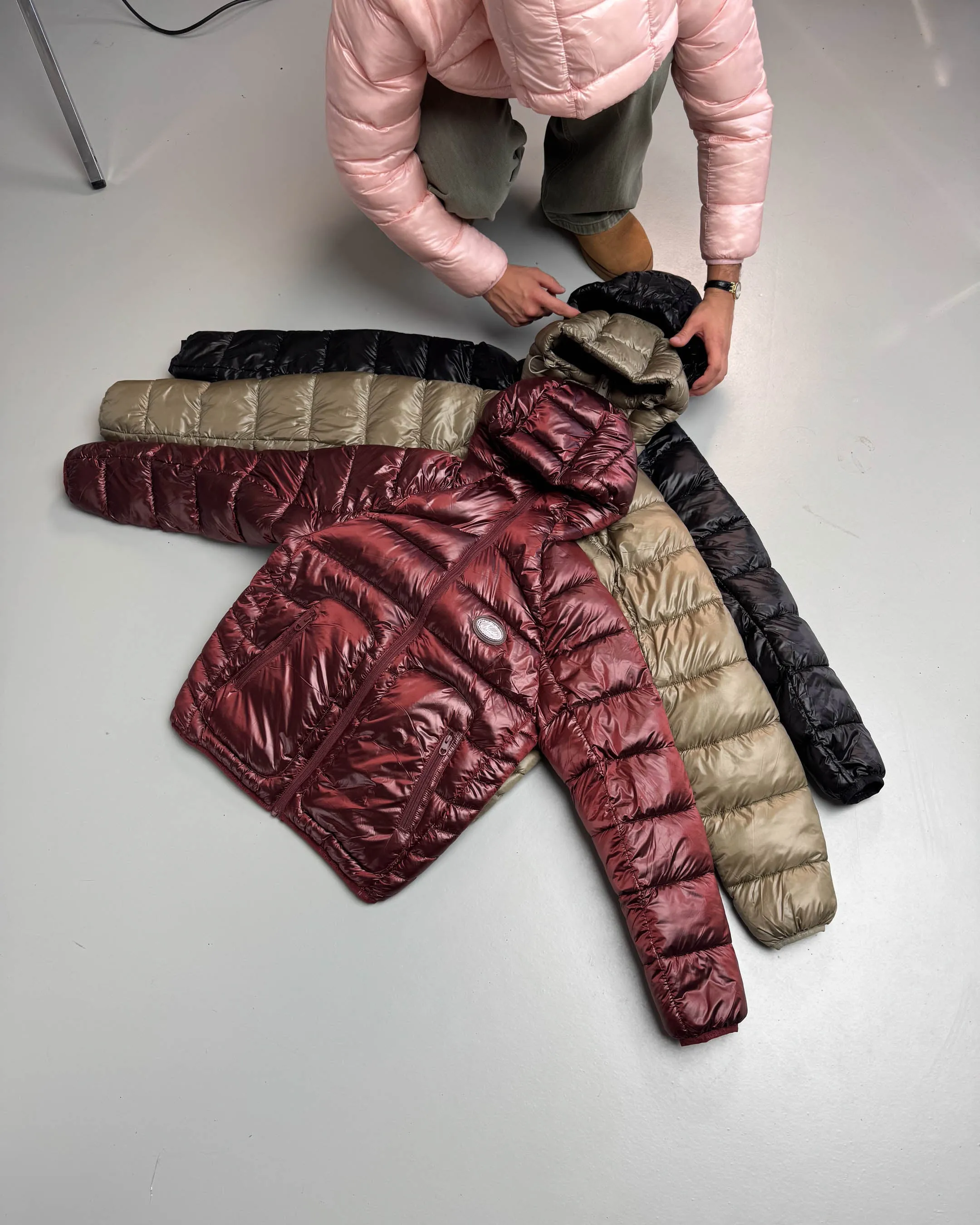ICONIC PUFFER JACKET ANDORRA RED