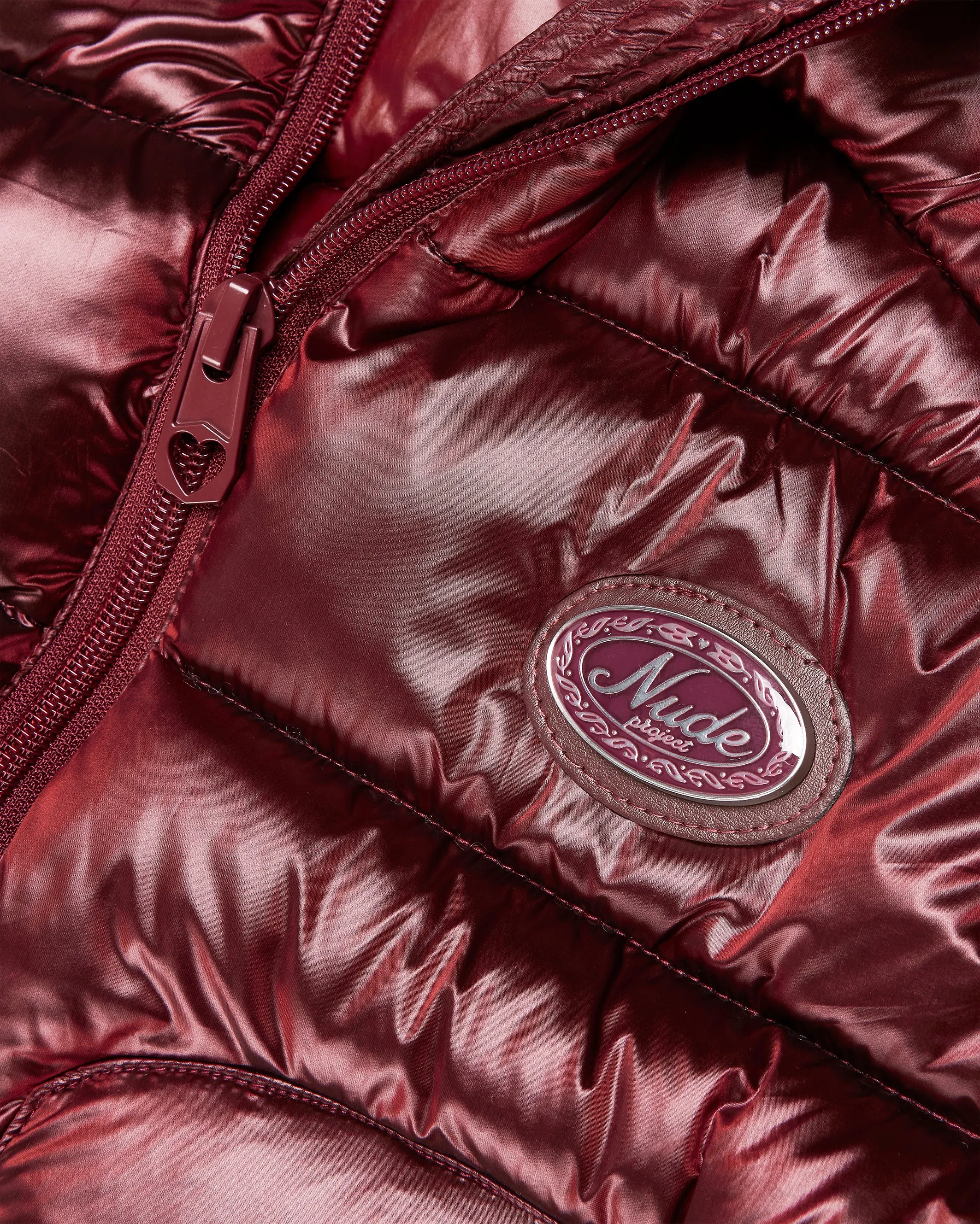 ICONIC PUFFER JACKET ANDORRA RED