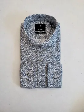 JOOP Shirt Floral | Blue Grey