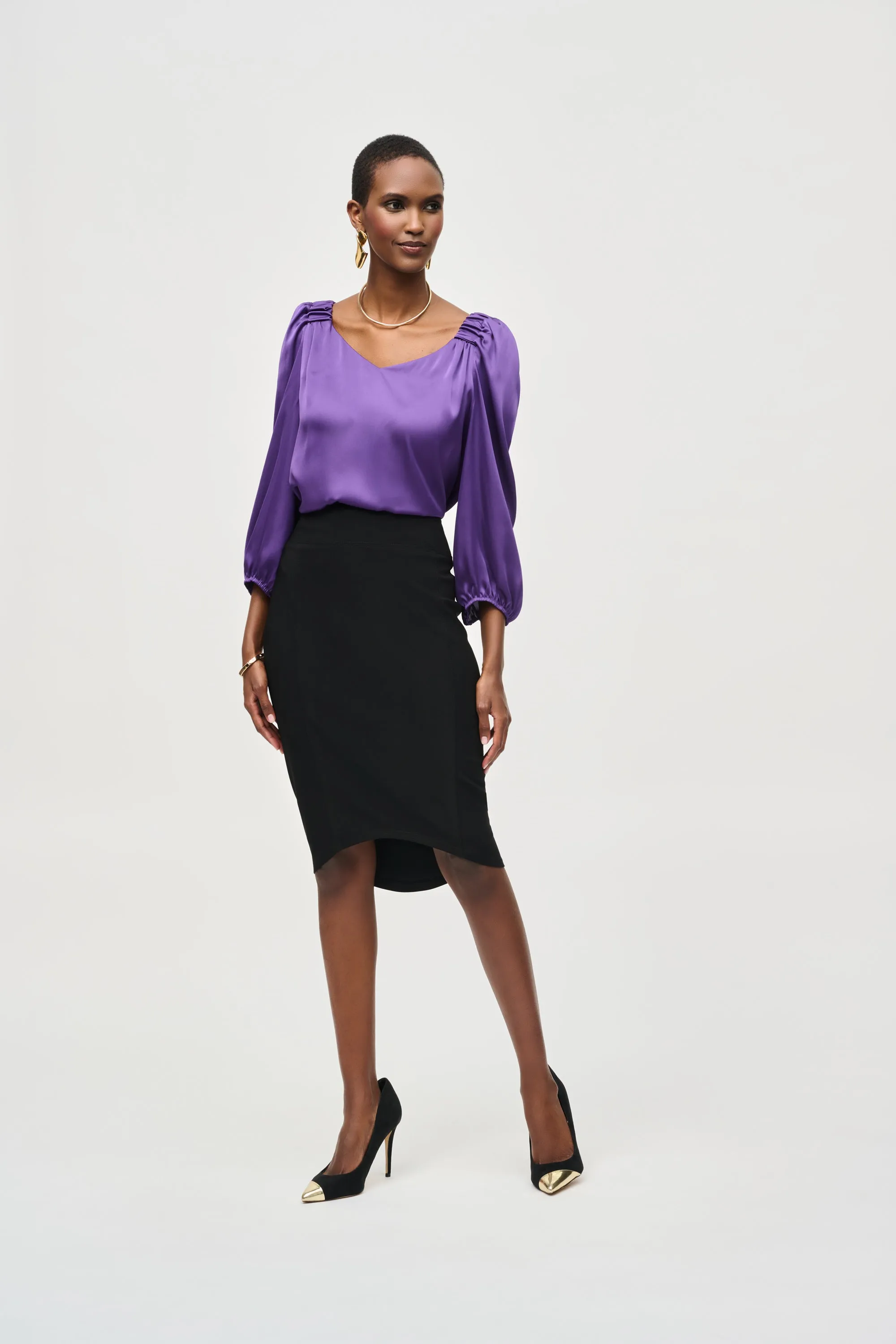J.R 243245 Bonded Pencil Skirt