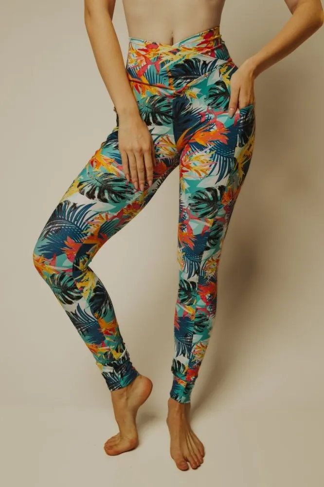 Leggings with Pockets - ENDLESS SUMMER
