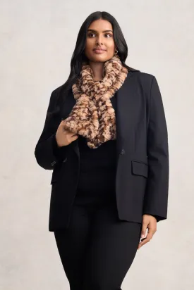 Leopard Faux Fur Collar