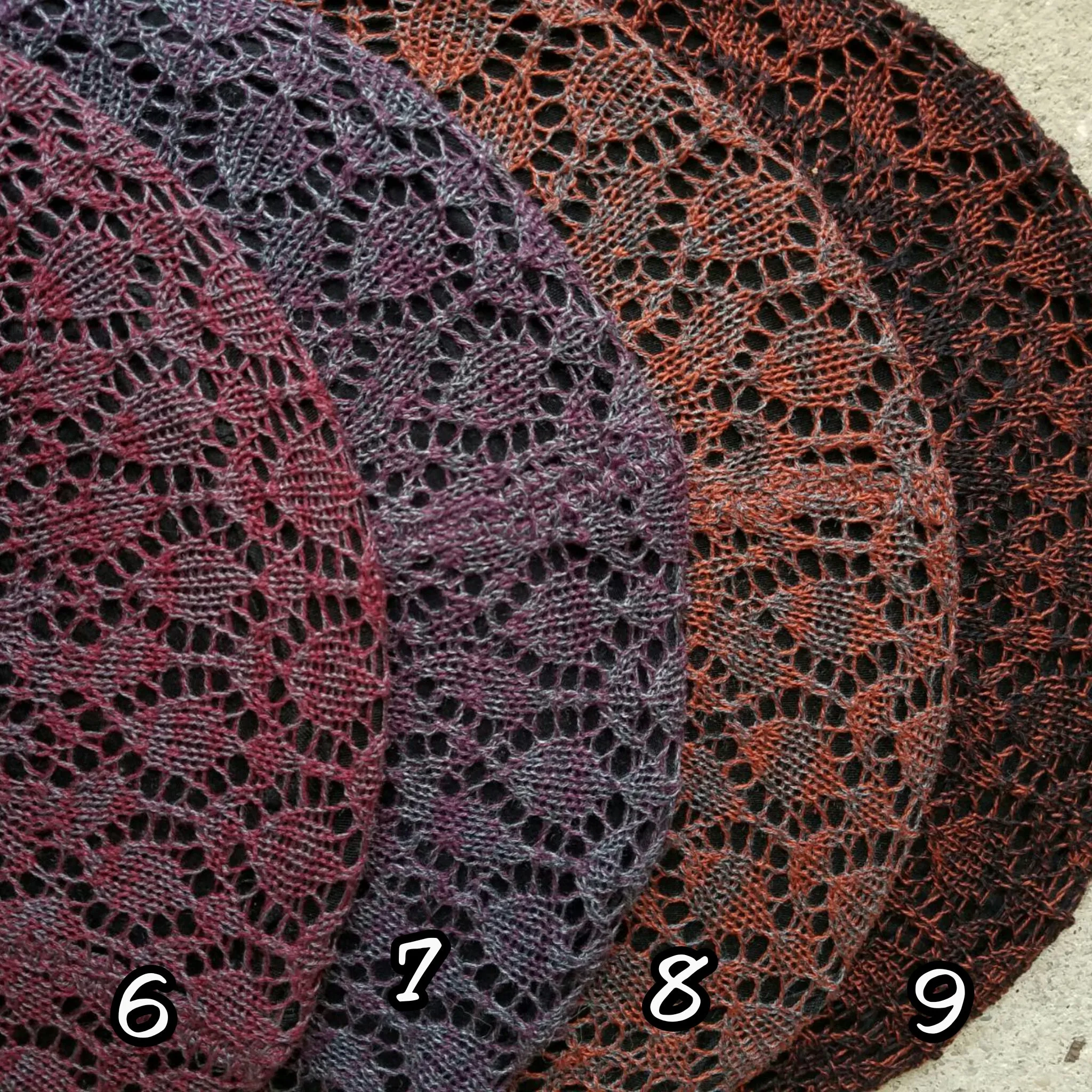 Lightweight Lined Two Toned Berets Atifa