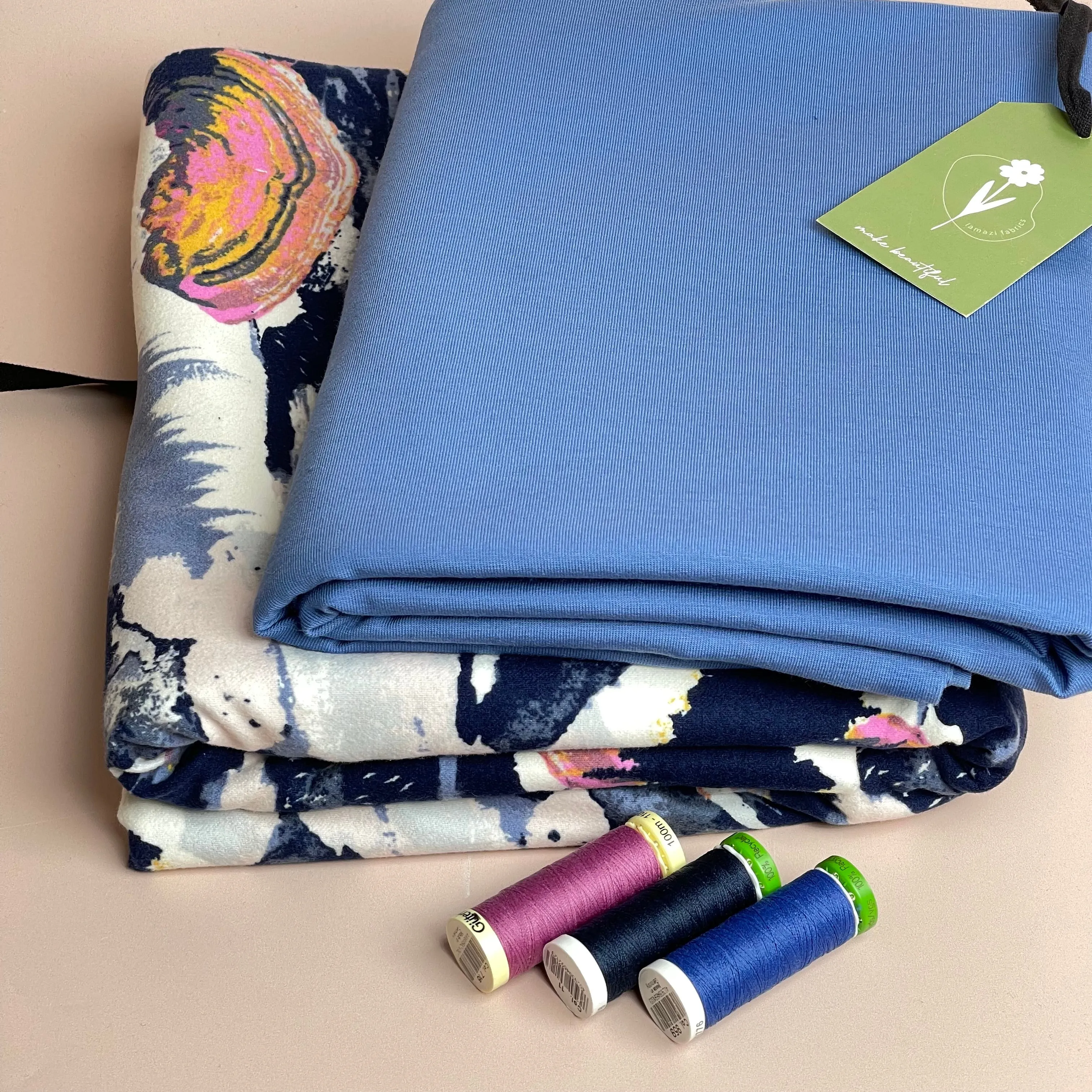 Limited Edition - Luxury Pyjama Kit with Gaia Flannel and Cotton Jersey