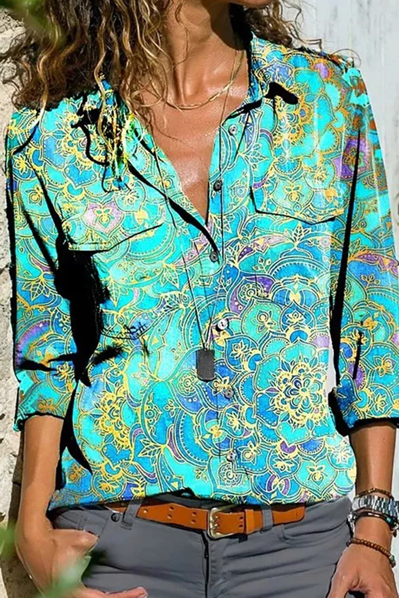 Mandala Printed Blouse