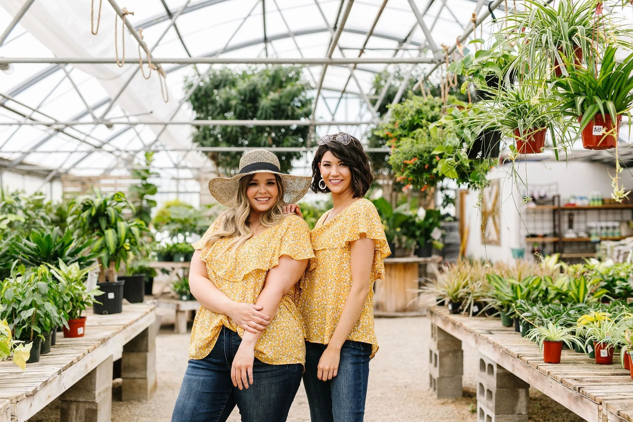 Marigold Ruffled Blouse