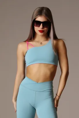 May Reversible Crop Top - Cotton Candy - FINAL SALE