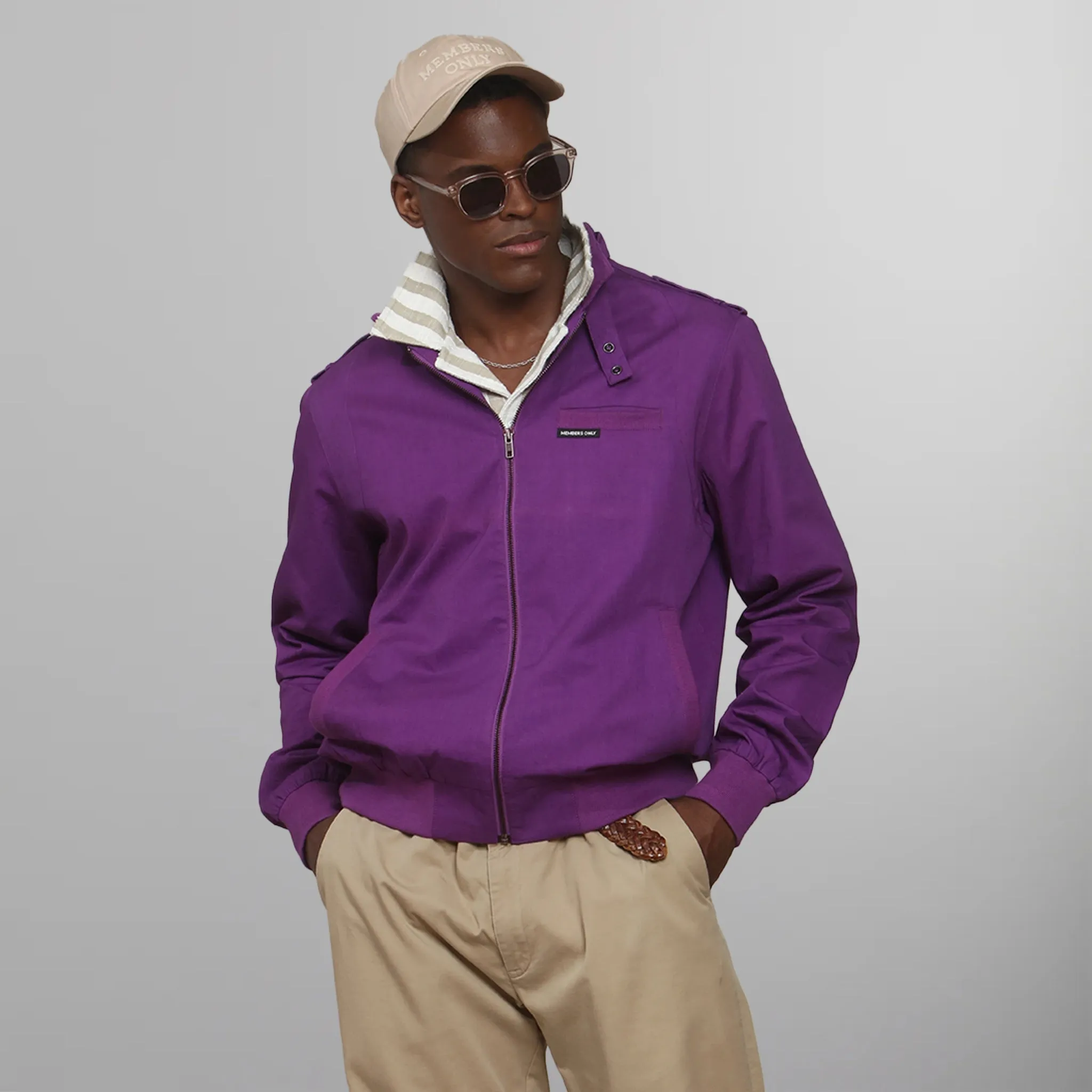 Men's Big & Tall Classic Iconic Racer Jacket