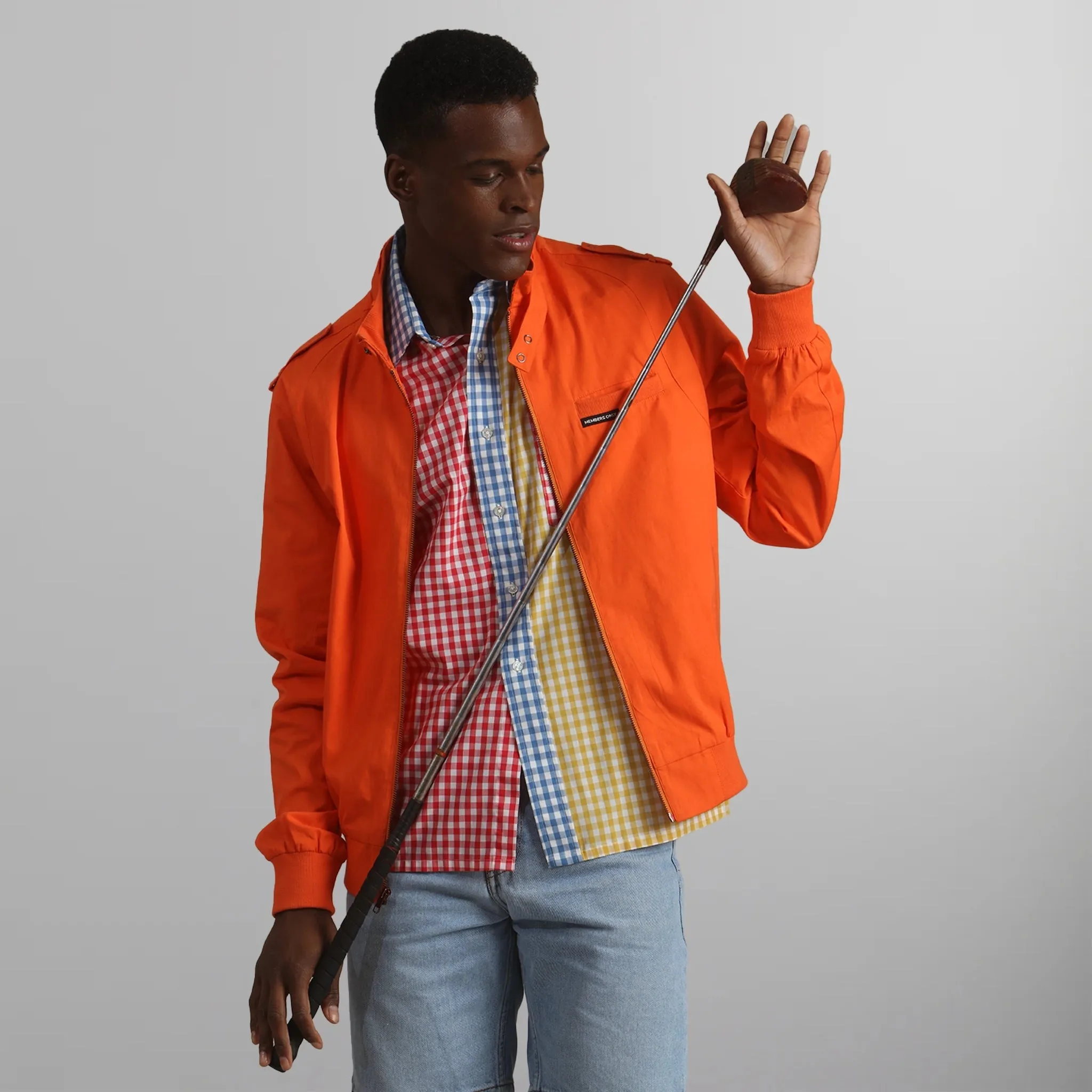 Men's Big & Tall Classic Iconic Racer Jacket