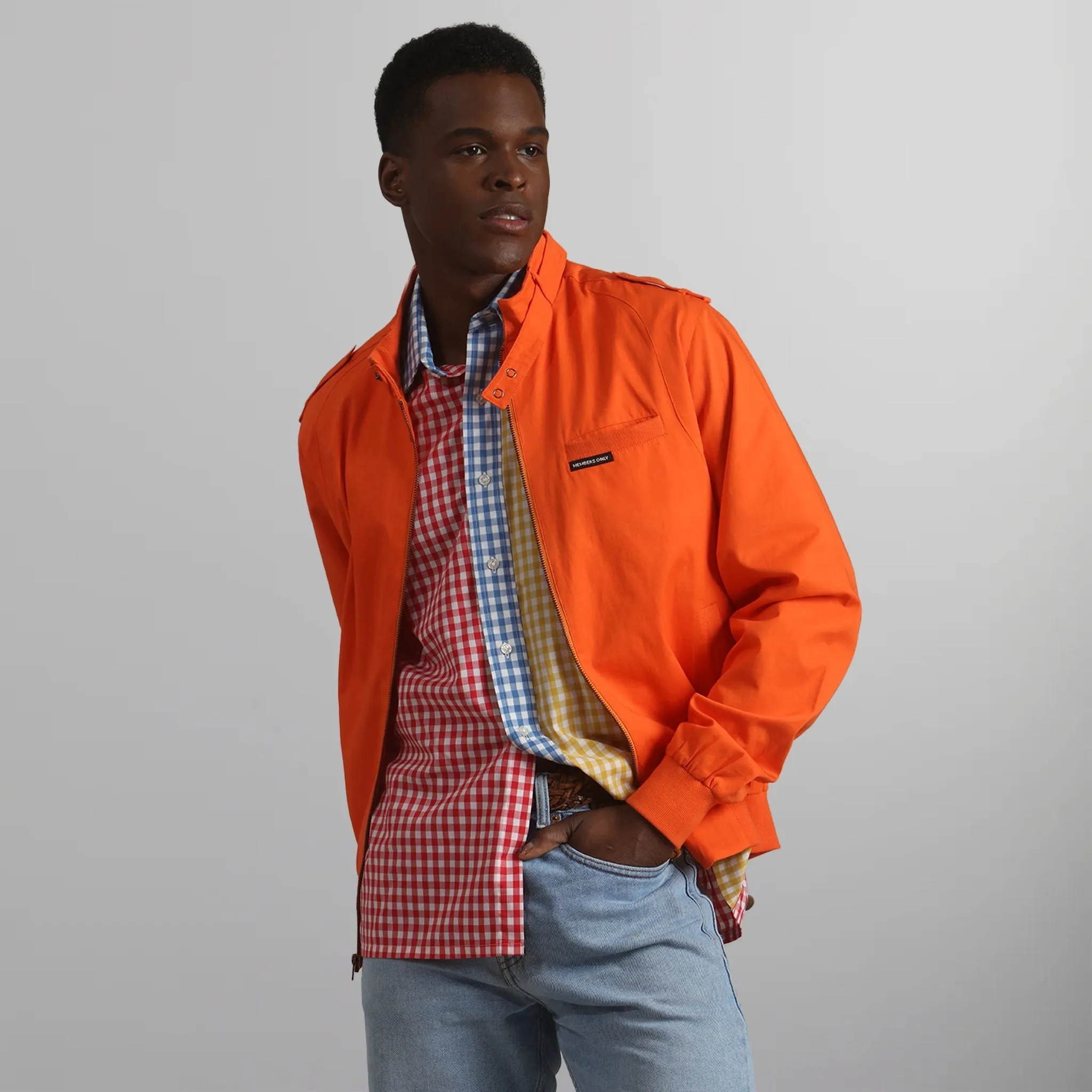 Men's Big & Tall Classic Iconic Racer Jacket