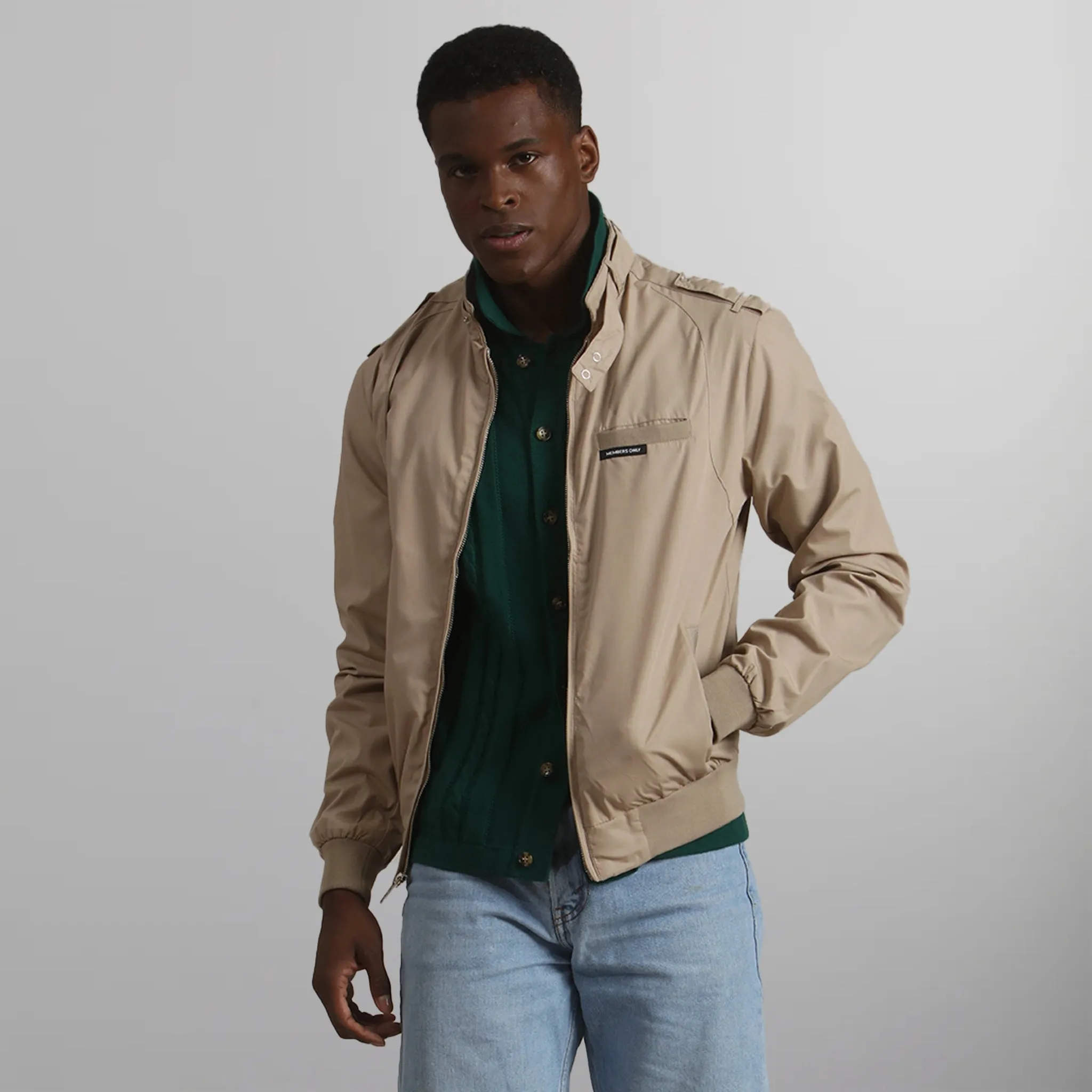Men's Big & Tall Classic Iconic Racer Jacket