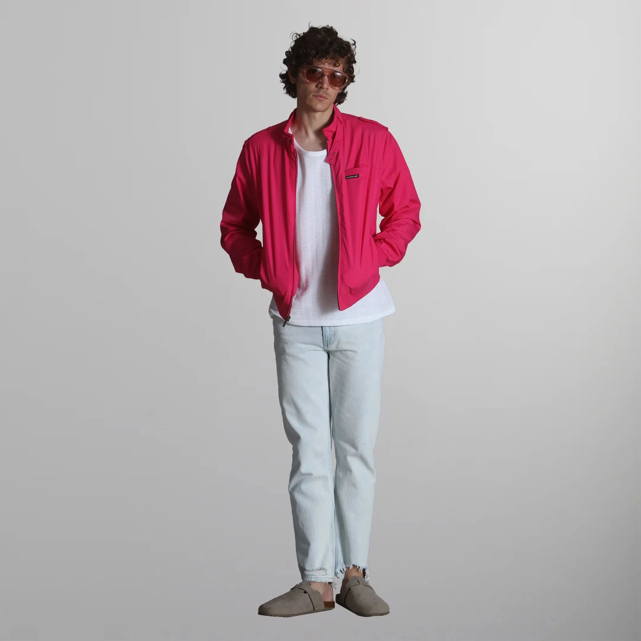 Men's Big & Tall Classic Iconic Racer Jacket