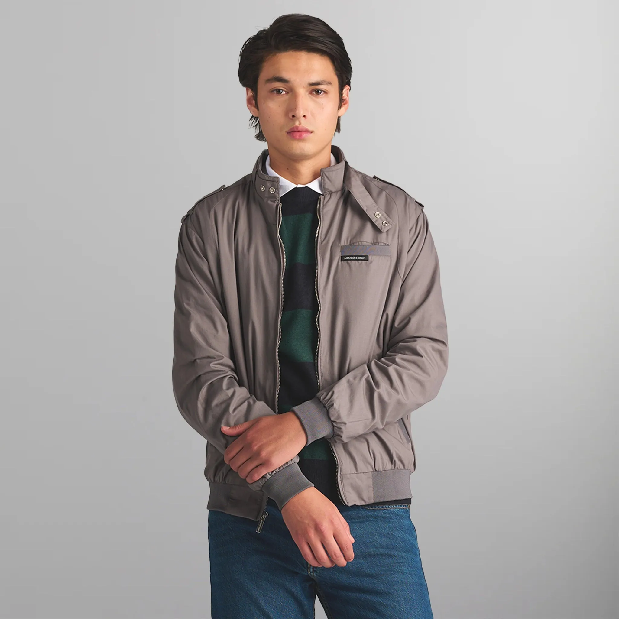 Men's Big & Tall Classic Iconic Racer Jacket