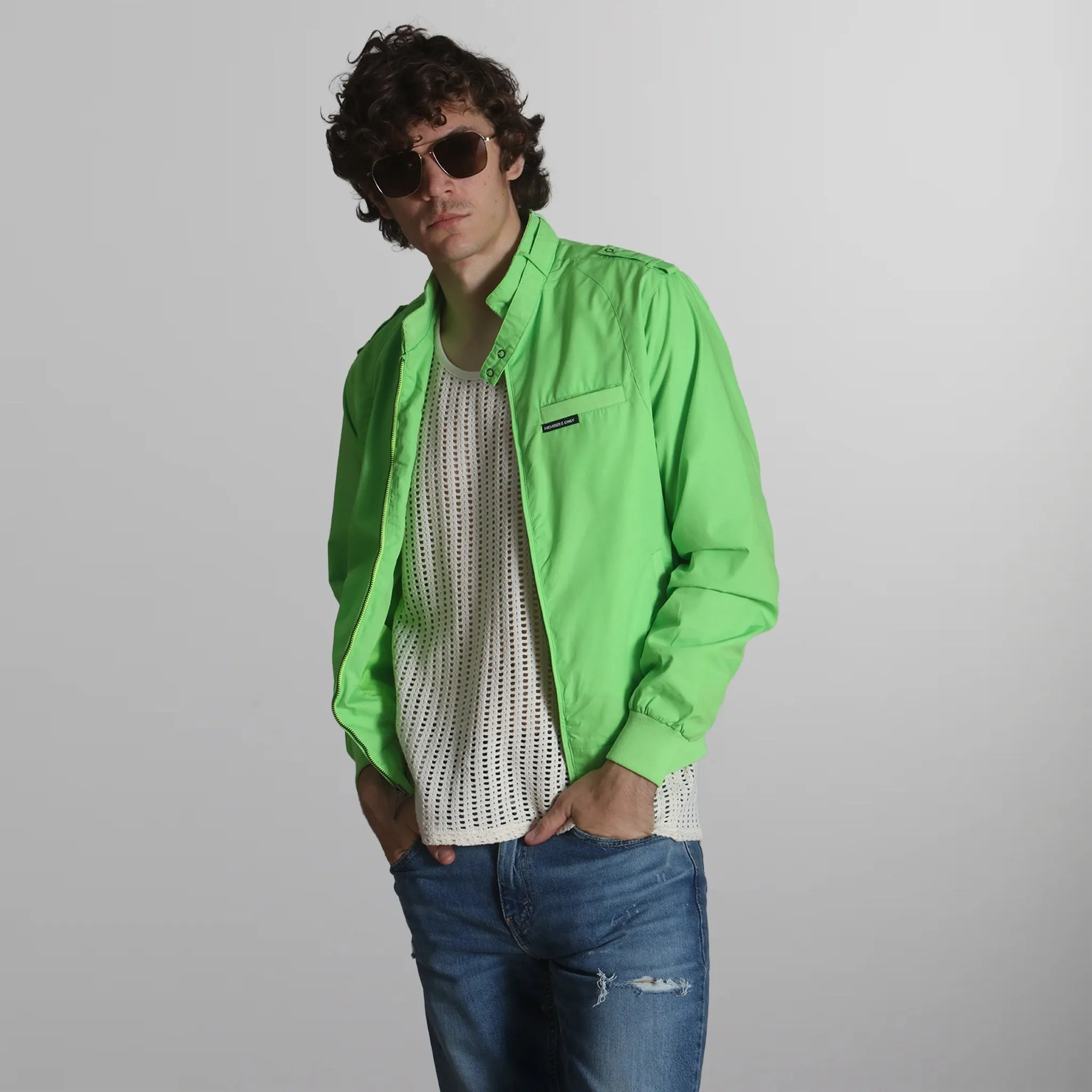 Men's Big & Tall Classic Iconic Racer Jacket